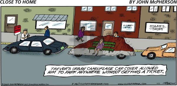 Close to Home on Sunday June 23, 2019 Comic Strip