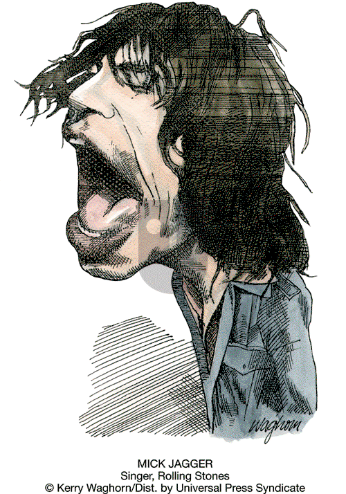 Faces in the News by Kerry Waghorn on Wednesday March 26, 2008 Comic Strip