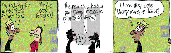 The Knight Life on Thursday December 21, 2017 Comic Strip