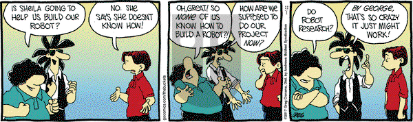 The Buckets on Wednesday November 1, 2017 Comic Strip
