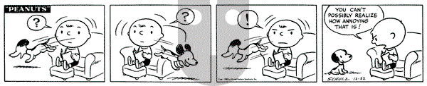 Peanuts - Friday December 22, 1950 Comic Strip