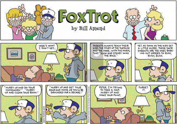 FoxTrot on Sunday January 15, 2006 Comic Strip