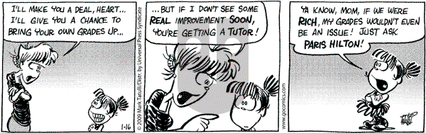 Heart of the City on Friday January 16, 2009 Comic Strip