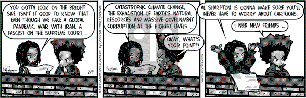 The Boondocks on Thursday September 12, 2013 Comic Strip