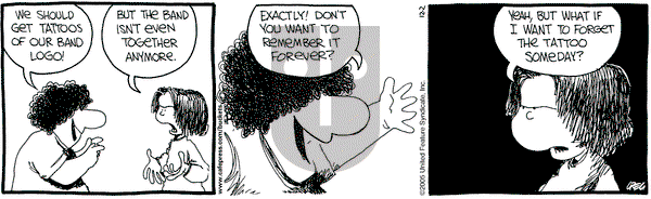 The Buckets on Friday December 2, 2005 Comic Strip