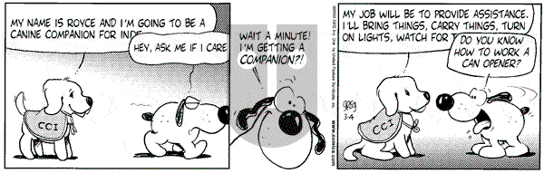 Luann on Saturday March 4, 2000 Comic Strip