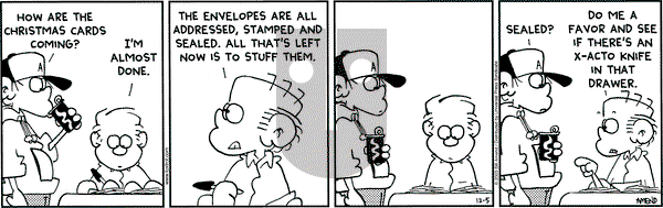 FoxTrot on Friday December 5, 2003 Comic Strip