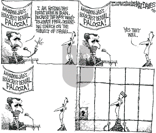 Matt Davies on Thursday December 14, 2006 Comic Strip