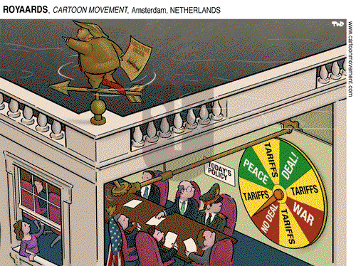 ViewsAmerica on Tuesday April 15, 2025 Comic Strip