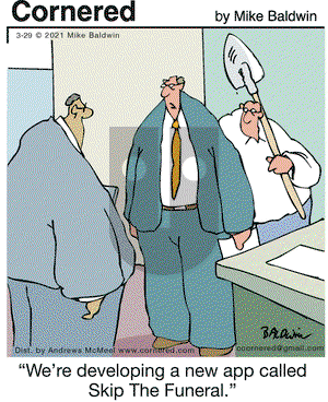 Cornered on Monday March 29, 2021 Comic Strip
