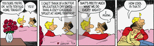 Arlo and Janis - Saturday February 14, 2015 Comic Strip