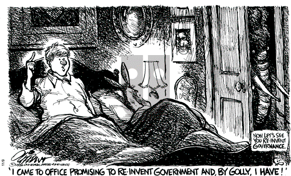 Pat Oliphant - Wednesday November 9, 1994 Comic Strip