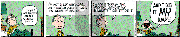 Peanuts on Monday November 10, 2003 Comic Strip