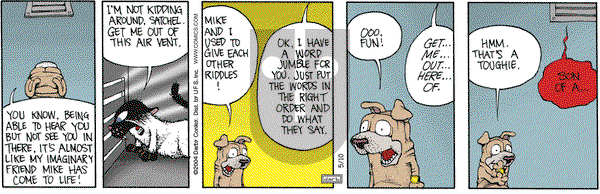 Get Fuzzy on Monday May 10, 2004 Comic Strip