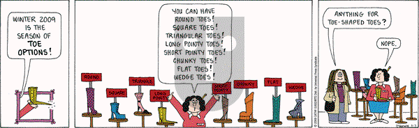 Cathy Classics on Saturday November 7, 2009 Comic Strip