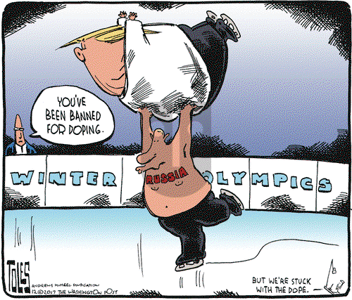 Tom Toles on Thursday December 7, 2017 Comic Strip