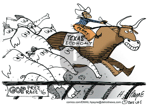 Henry Payne on Monday June 8, 2015 Comic Strip