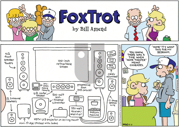 FoxTrot - Sunday August 21, 2005 Comic Strip