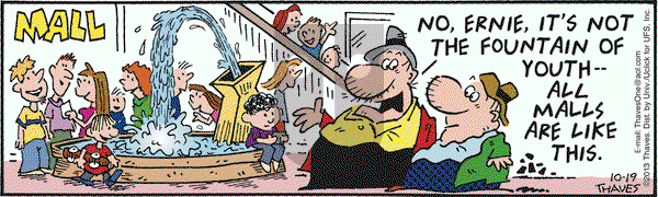 Frank and Ernest on Saturday October 19, 2013 Comic Strip