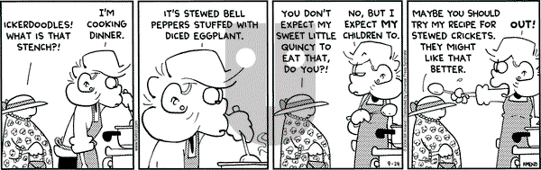 FoxTrot on Friday September 24, 2004 Comic Strip