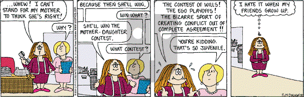 Cathy Classics - Thursday May 24, 2012 Comic Strip