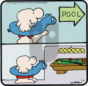 Ziggy on Saturday July 20, 2019 Comic Strip