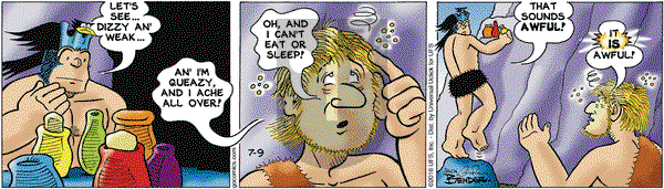Alley Oop on Saturday July 9, 2016 Comic Strip