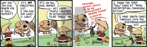DeFlocked on Saturday December 22, 2012 Comic Strip