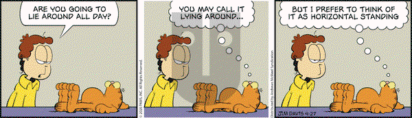 Garfield on Monday April 27, 2020 Comic Strip