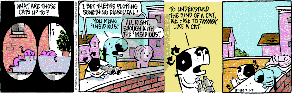 Pooch Cafe on Wednesday January 7, 2004 Comic Strip