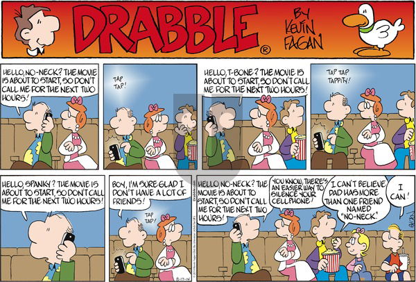 Drabble on Sunday August 17, 2014 Comic Strip