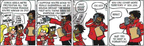 Cleats on Tuesday February 28, 2006 Comic Strip