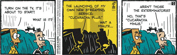 La Cucaracha on Wednesday December 4, 2019 Comic Strip