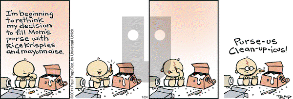 Thatababy - Monday January 24, 2011 Comic Strip