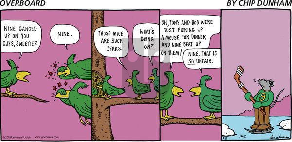 Overboard on Sunday February 8, 2015 Comic Strip
