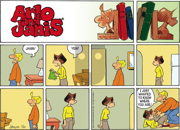 Arlo and Janis on Sunday January 24, 2016 Comic Strip