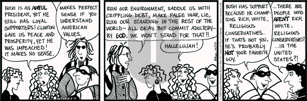 Clear Blue Water on Friday October 29, 2004 Comic Strip