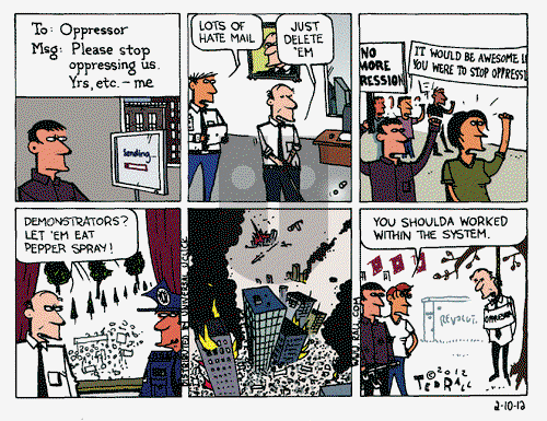 Ted Rall on Friday February 10, 2012 Comic Strip