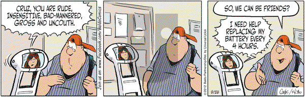 Baldo on Wednesday September 26, 2012 Comic Strip