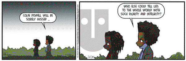 The Boondocks on Saturday November 27, 2004 Comic Strip