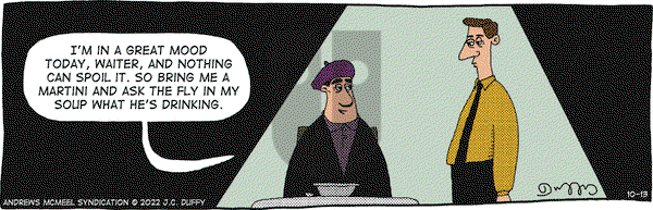 The Fusco Brothers - Thursday October 13, 2022 Comic Strip