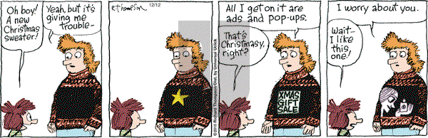 Cul de Sac on Saturday December 12, 2015 Comic Strip