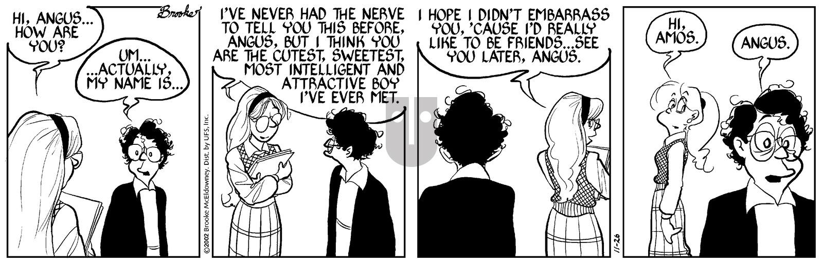 9 Chickweed Lane - Tuesday November 26, 2002 Comic Strip