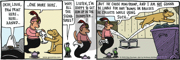Overboard on Tuesday September 29, 2020 Comic Strip