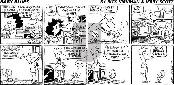 Baby Blues on Sunday September 10, 1995 Comic Strip