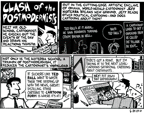 Ted Rall on Thursday July 1, 2004 Comic Strip