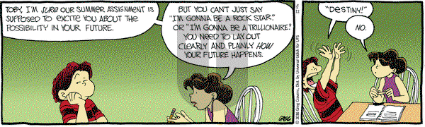 The Buckets on Friday August 12, 2016 Comic Strip