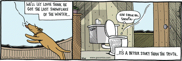 Overboard on Monday March 26, 2018 Comic Strip