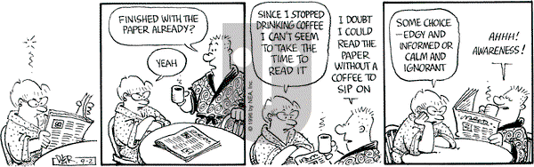 Betty on Monday September 2, 1996 Comic Strip