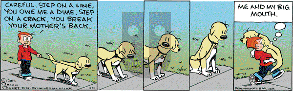 Red and Rover on Thursday April 2, 2015 Comic Strip